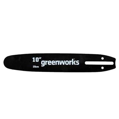 товар Шина Greenworks 25см, 1,3мм, для сучкореза 29577 Greenworks магазин Tehnorama (официальный дистрибьютор Greenworks в России)