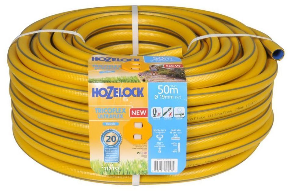 Шланг HoZelock Tricoflex Ultraflex 19мм 50м 117037+2676 HoZelock от магазина Tehnorama