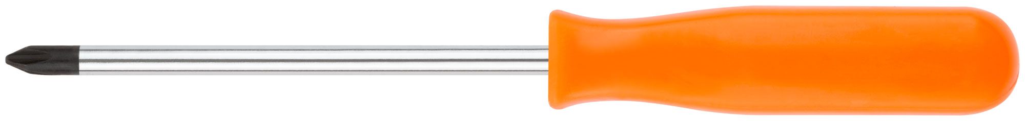 Отвертка "Эконом", CrV сталь, пластиковая оранжевая ручка  6х100 мм РН2 F54134 FIT от магазина Tehnorama