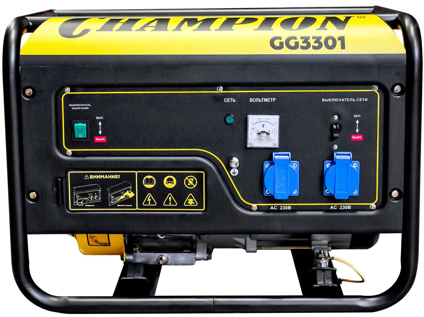 Генератор бензиновый Champion GG3301 Champion от магазина Tehnorama
