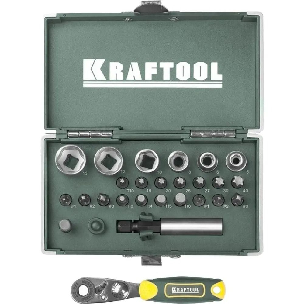 Набор бит Kraftool 26шт 26065-H26 Kraftool от магазина Tehnorama