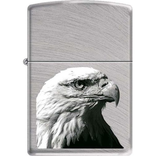 Зажигалка Zippo Орёл Chrome Arch 24647 EAGLE HEAD Zippo от магазина Tehnorama