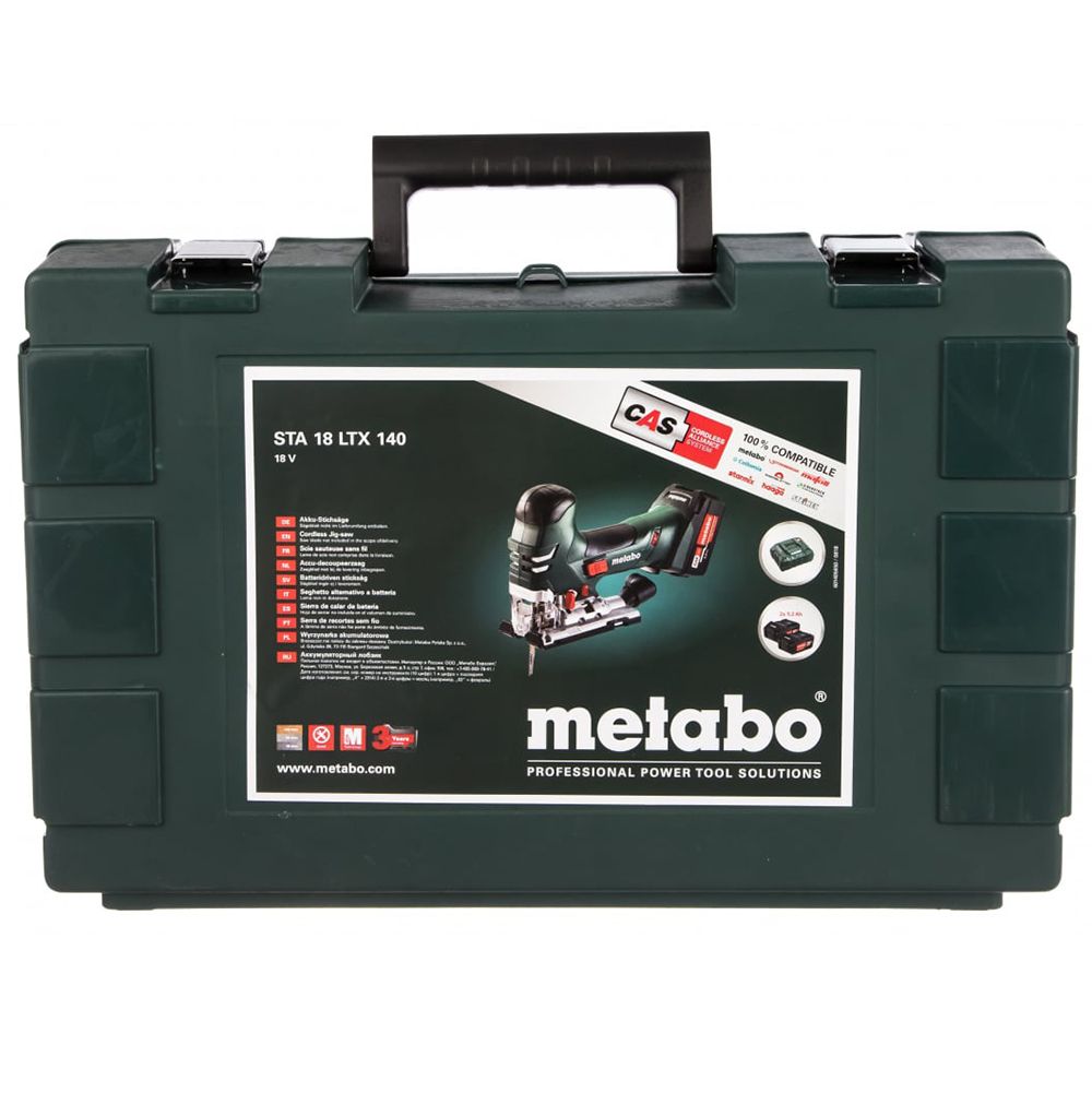 Аккумуляторный лобзик Metabo STA 18 LTX 140 601405650 Metabo от магазина Tehnorama