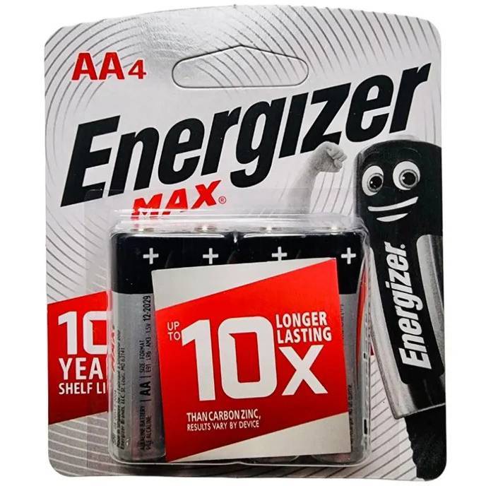 Батарейки Energizer MAX АА Е91 3+1шт 854 Energizer от магазина Tehnorama