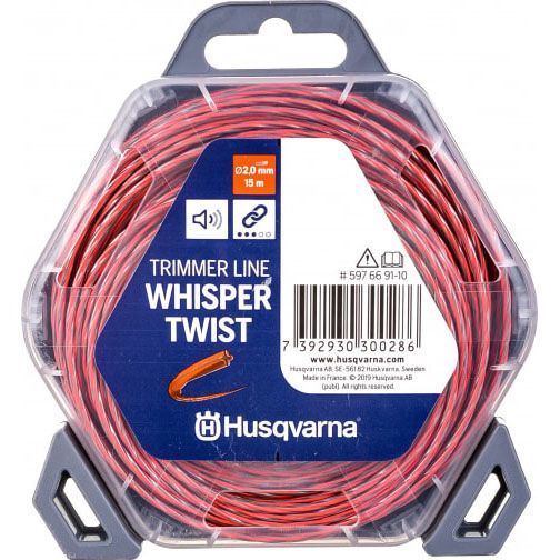 Леска для триммера Husqvarna Whisper Twist 2мм 15м 5976691-10 Husqvarna от магазина Tehnorama