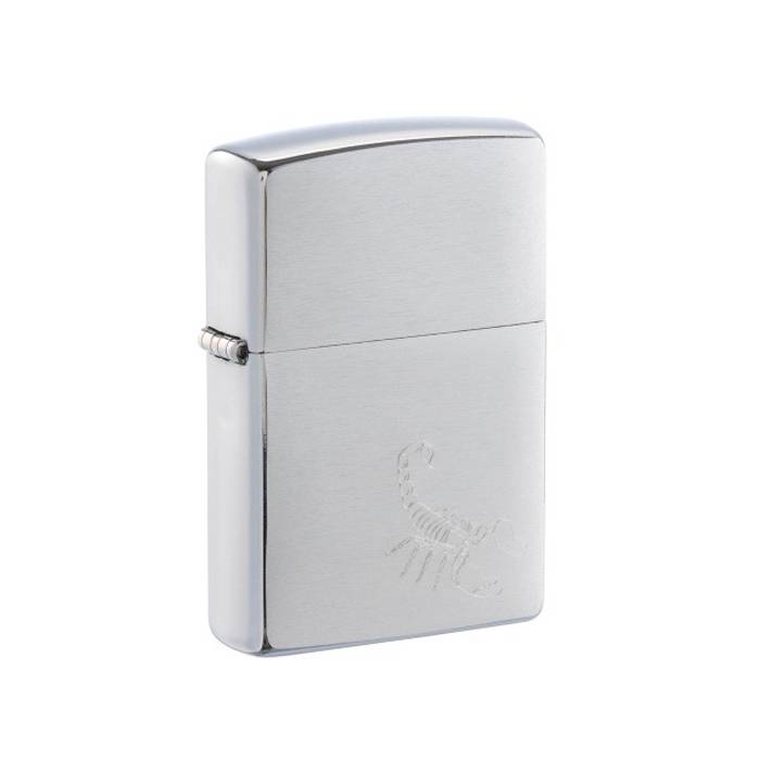 Зажигалка Zipp Brushed Chrome серебристая 29684 Zippo от магазина Tehnorama