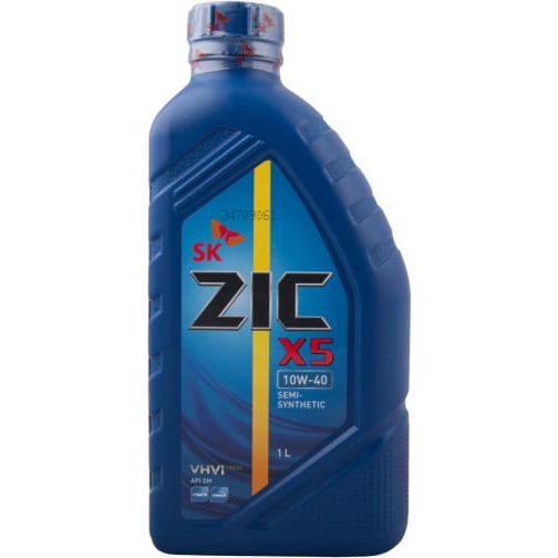 Масло моторное Zic 1л X5 полусинтетическое 132622 Zic от магазина Tehnorama