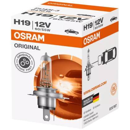 товар Лампа автомобильная галогенная Osram H19 12V 60/55W PU43t-3 64181L Osram магазин Tehnorama (официальный дистрибьютор Osram в России)