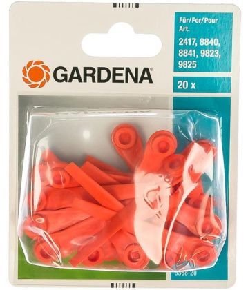товар Ножи пластиковые для триммеров Gardena 20шт Gardena магазин Tehnorama (официальный дистрибьютор Gardena в России)