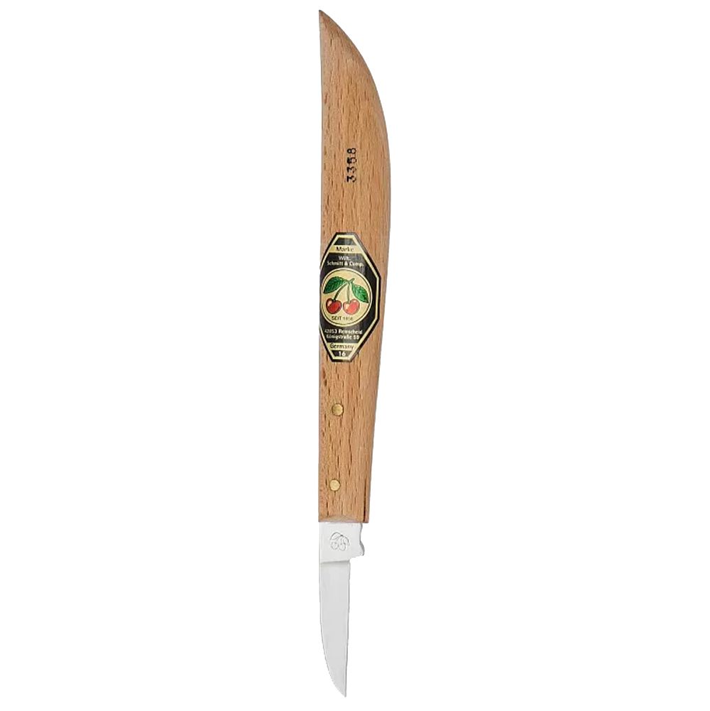 Нож для резьбы по дереву Kirschen с округлой спинкой и прямым лезвием 3358000 Kirschen от магазина Tehnorama