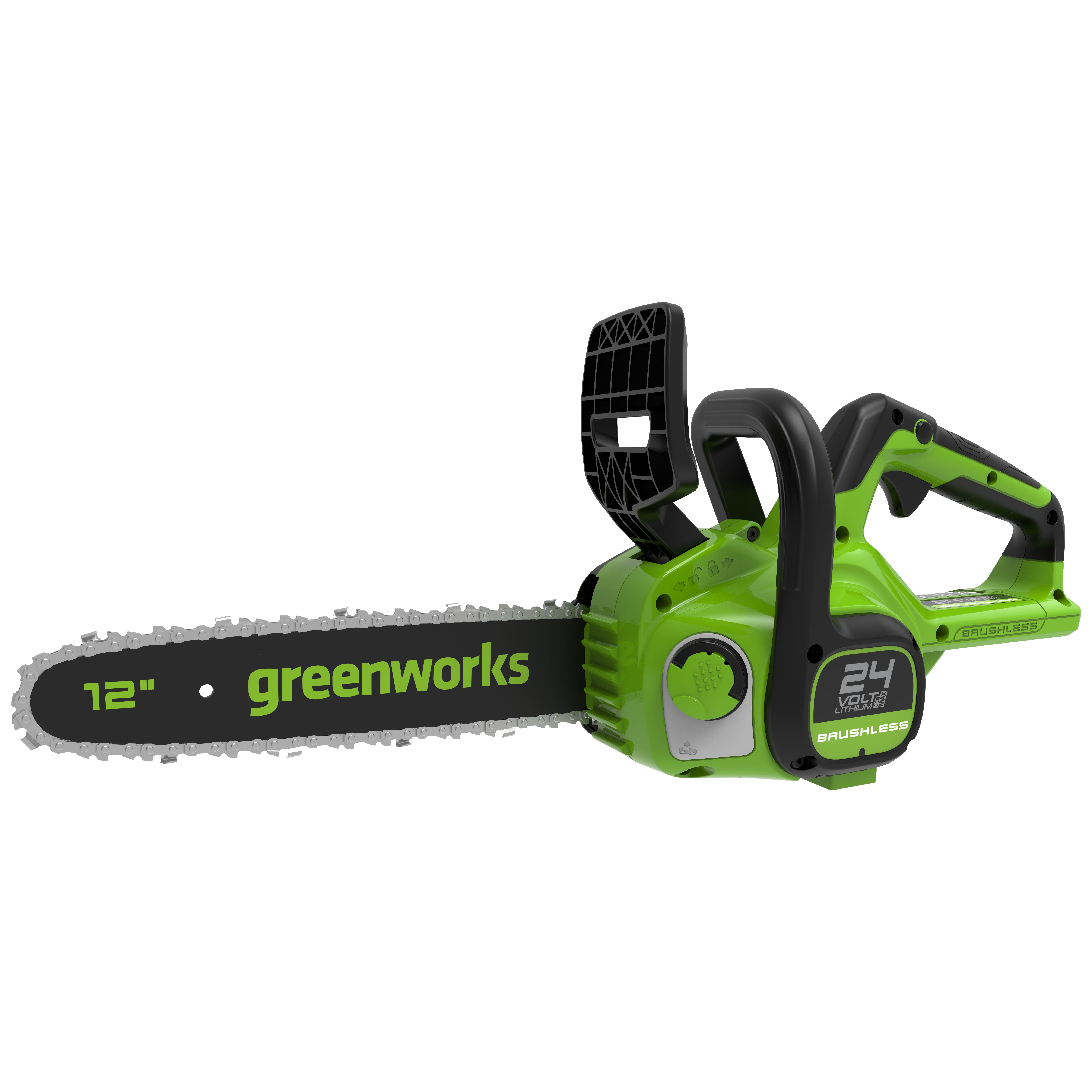 Аккумуляторная цепная пила Greenworks GD24CS30 без аккумулятора и з/у 2007007 Greenworks от магазина Tehnorama