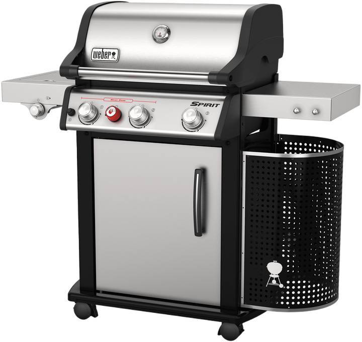 Гриль газовый Weber Spirit Premium SP-335 GBS нержавеющая сталь 46802375 Weber от магазина Tehnorama