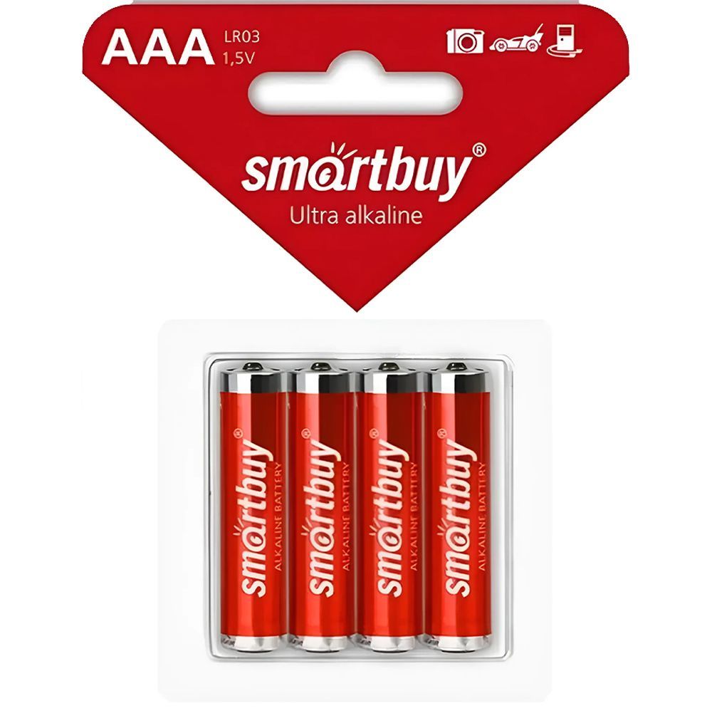 Батарейка SmartBuy Ultra LR03 BL4 4 шт 226835 SmartBuy от магазина Tehnorama