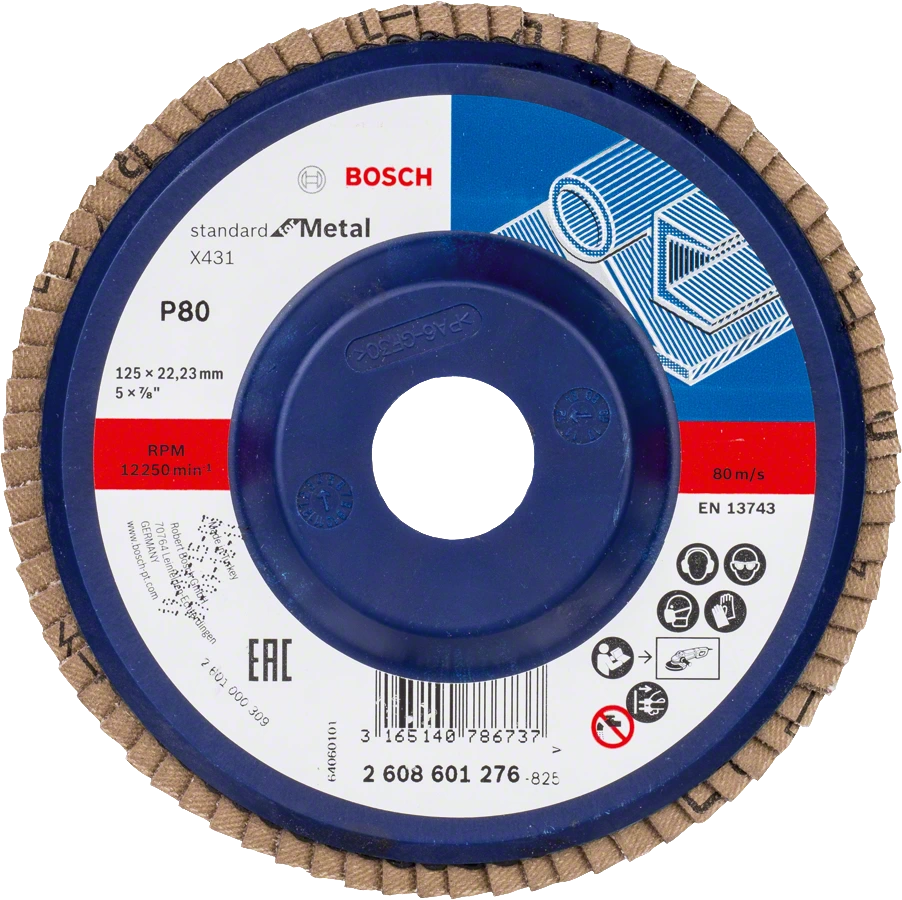 Шлифовальный круг Bosch липучка 125мм К120 2608603719 Bosch от магазина Tehnorama