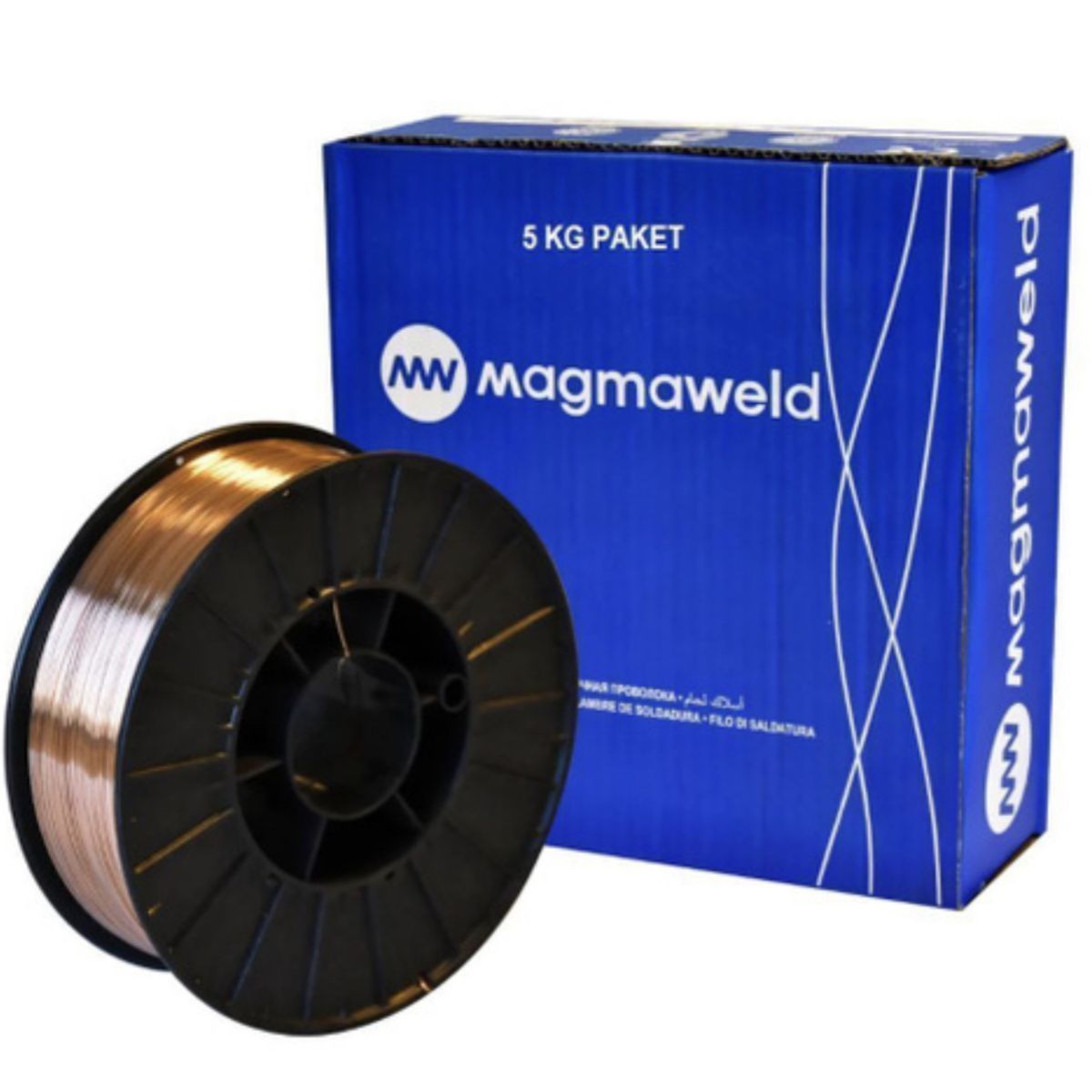 Проволока сварочная Magmaweld MG 2 (ER70S-6) 0.8мм/5кг 21002BBBMR Magmaweld от магазина Tehnorama