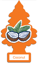 Ароматизатор сухой Car-Freshner Little Trees Кокос 10317 Little Trees от магазина Tehnorama