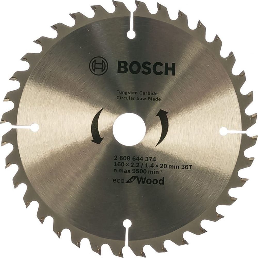 Диск пильный Bosch 16020/16 36з eco wood 2608644374 Bosch от магазина Tehnorama