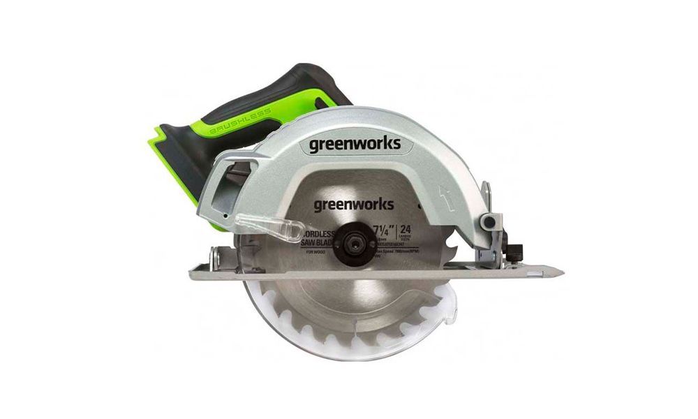 Пила аккумуляторная дисковая Greenworks