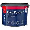 Краска водно-дисперсионная для стен и потолка Tikkurila Euro Power-7 моющаяся 9л 3475 Tikkurila от магазина Tehnorama