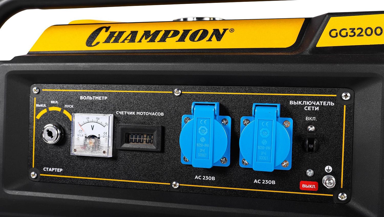 Генератор бензиновый Champion GG3200EW Champion от магазина Tehnorama