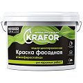 Краска водно-дисперсионная фасадная Krafor 3кг 30513 Krafor от магазина Tehnorama