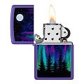 Зажигалка Zippo Night In The Forest Purple Matte 48565 Zippo от магазина Tehnorama