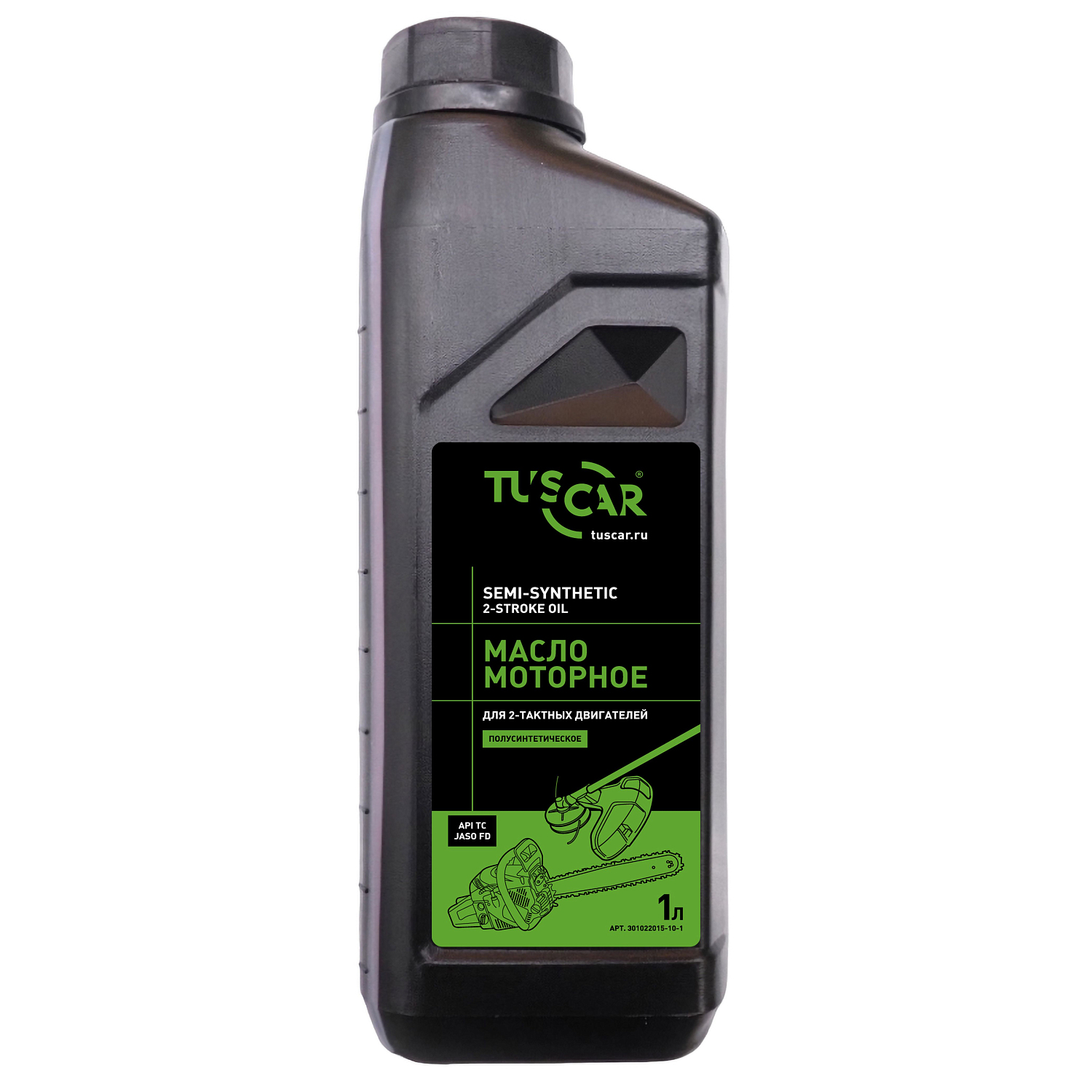 Масло 2-х тактное Tuscar 1л полусинтетическое 301022015-10-1 Tuscar от магазина Tehnorama