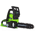 Аккумуляторная цепная пила Greenworks G24CS25 без аккумулятора и з/у 2000007 Greenworks от магазина Tehnorama