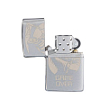 Зажигалка Zippo Brushed Chrome серебристая 29696 Zippo от магазина Tehnorama