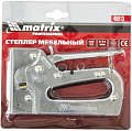 Степлер мебельный Matrix Professional металлический регулируемый тип скобы 53 6-14мм 40913 Matrix от магазина Tehnorama