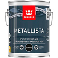 Краска для металла Tikkurila Metallista черная гладкая 2.5л 203647 Tikkurila от магазина Tehnorama