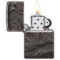 Зажигалка Zippo Marble Pattern Design High Polish Black 49812 Zippo от магазина Tehnorama