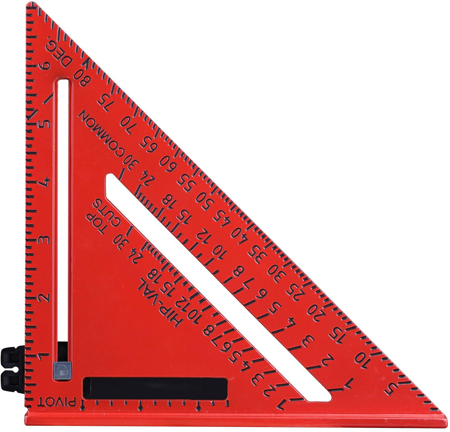 Угольник Свенсона метрический P.I.T. плотницкий с разметочным маркером 180мм HSQR04-0180C P.I.T. от магазина Tehnorama