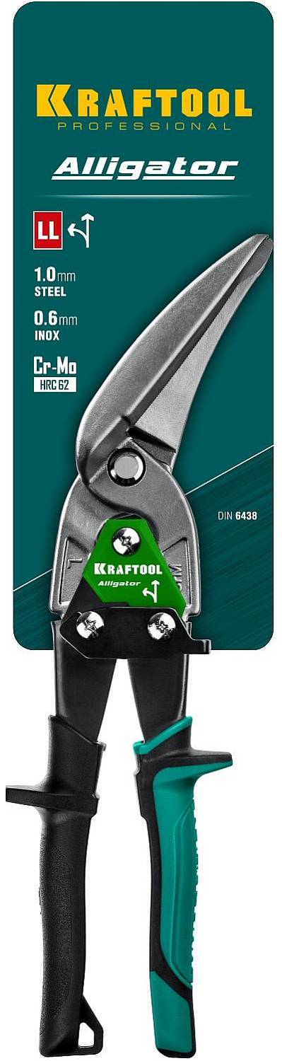 Ножницы по металлу Kraftool Alligator 280мм левые усиленные с выносом 2328-LL Kraftool от магазина Tehnorama