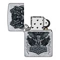 Зажигалка Zippo Viking Design Brushed Chrome 49777 Zippo от магазина Tehnorama