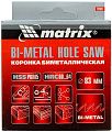 Коронка Matrix Bimetal 83мм 72483 Matrix от магазина Tehnorama