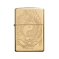 Зажигалка Zippo Tiger and Dragon Design с покрытием High Polish Brass 49024 Zippo от магазина Tehnorama
