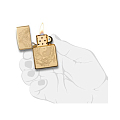Зажигалка Zippo Tiger and Dragon Design с покрытием High Polish Brass 49024 Zippo от магазина Tehnorama
