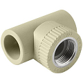 Тройник комбинированный Pro Aqua PP-R внутренняя резьба Ø20х3/4" серый PA24010PG Pro Aqua от магазина Tehnorama
