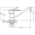 Смеситель для кухни G-lauf 4T4-A180 141,5х201,5мм 40мм 4T4-A180 G-Lauf от магазина Tehnorama