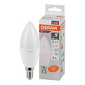 Лампа светодиодная Osram 10Вт Е14 теплый свет свеча 4058075579125 Osram от магазина Tehnorama