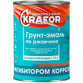 Грунт-эмаль по ржавчине Krafor зеленая 1кг 26686 Krafor от магазина Tehnorama