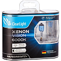 Лампа автомобильная галогенная ClearLight XenonVision H4 12V 60/55W 2шт MLH4XV ClearLight от магазина Tehnorama