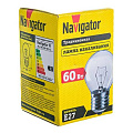 Лампа накаливания Navigator Group ДШ 60Вт ДШ-230-60 Е27 94312 NI-C Navigator от магазина Tehnorama