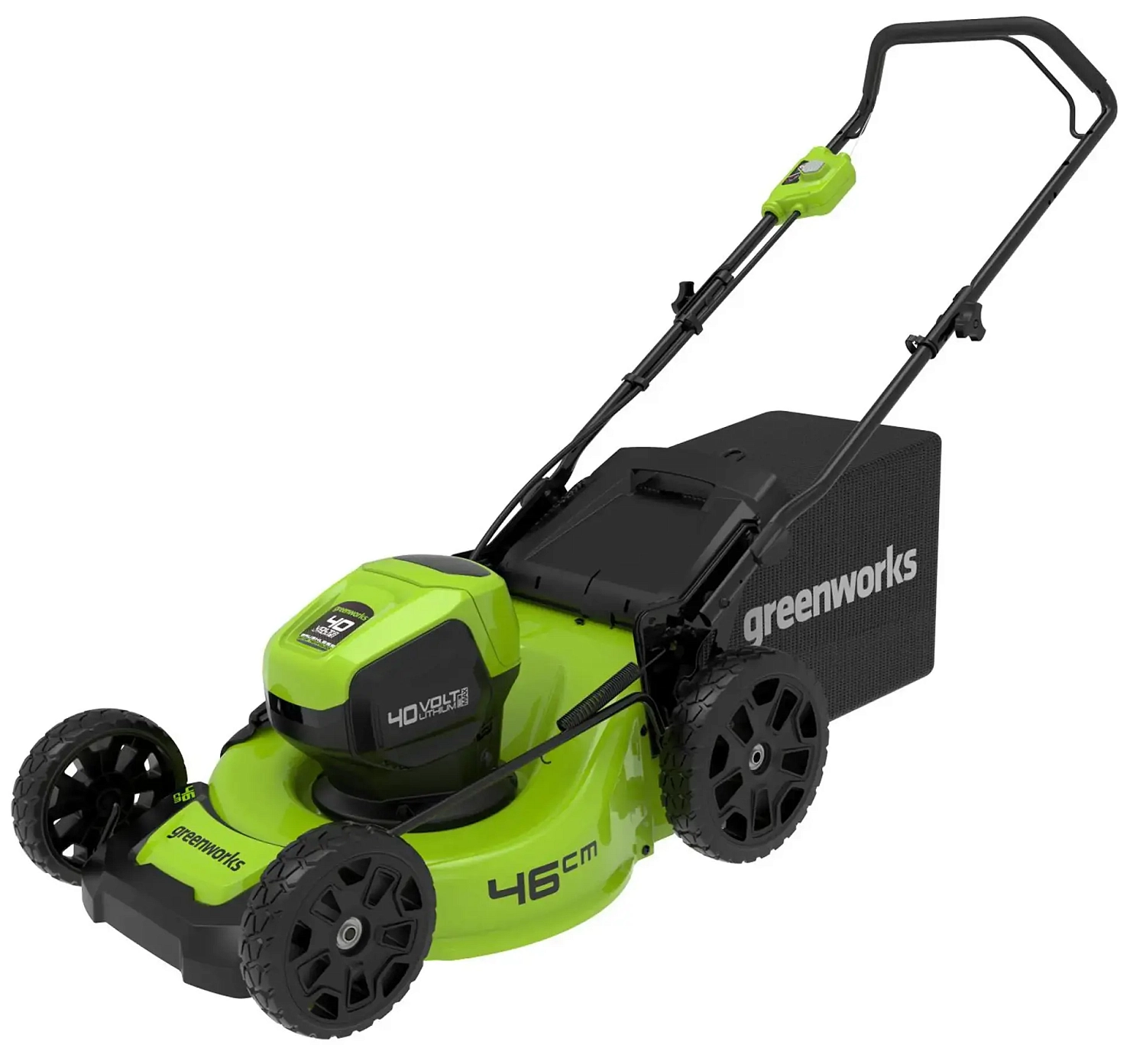 Газонокосилка аккумулляторная Greenworks GD40LM46HP без аккумулятора и з/у 2514407 Greenworks от магазина Tehnorama