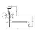 Смеситель для ванны G-lauf QTZ7-B827 320мм QTZ7-B827 G-Lauf от магазина Tehnorama