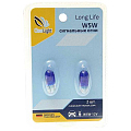 Лампа автомобильная сигнальная Clearlight W5W T10 12V синяя CL-W5W-12V 2B ClearLight от магазина Tehnorama