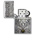 Зажигалка Zippo Wolf Emblem Brushed Chrome 48690 Zippo от магазина Tehnorama