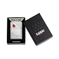 Зажигалка Zippo Classic с покрытием Brushed Chrome 48126 Zippo от магазина Tehnorama