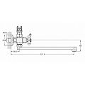 Смеситель для ванны G-lauf QFR7-C827 321мм QFR7-C827 G-Lauf от магазина Tehnorama